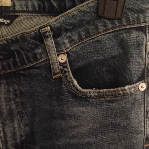 Citizens Of Humanity Blue Straight-Leg Jeans Vintage Wash Size 29 - Picture 7 of 7